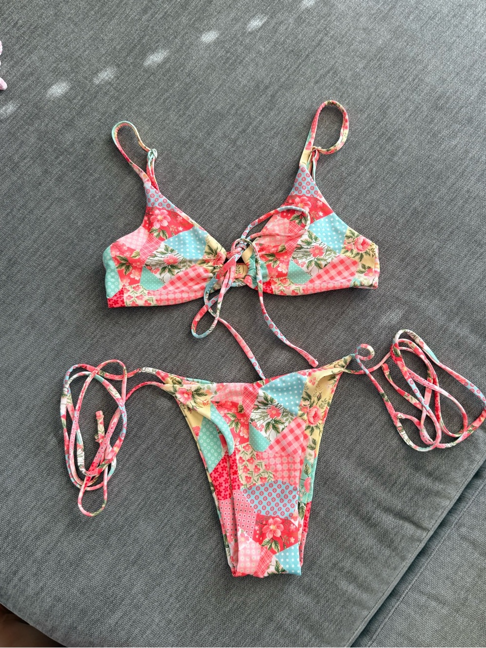 Oneone Swim Patchwork Bikini XS
